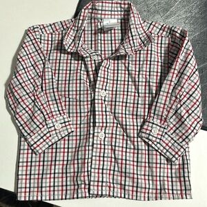 Boys 6-9 month button down shirt